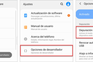 Cómo activar la depuración USB en Android