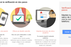 Cómo activar la verificación en dos pasos en Gmail