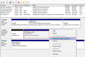 Cómo cambiar la letra de unidad en Windows