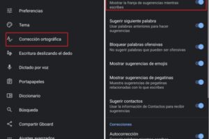 Cómo desactivar sugerencias en el teclado de Android