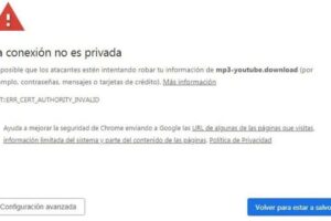 Cómo solucionar el error de certificado de seguridad en Chrome