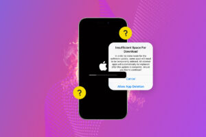 Cómo solucionar el error “no hay suficiente espacio” en iPhone