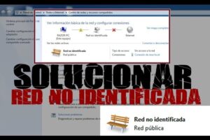 Cómo solucionar el error “red no identificada” en Windows