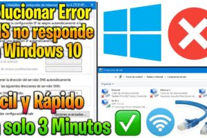 Cómo solucionar el error “servidor DNS no responde”