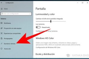 Guía para configurar acceso remoto en Windows