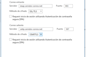 Guía para configurar correos IMAP en Outlook