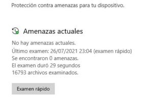 Guía para eliminar virus usando Windows Defender