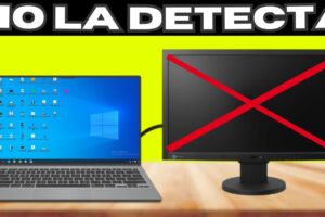 Qué hacer si el PC no reconoce segundo monitor