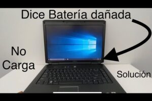 Qué hacer si el portátil no carga la batería