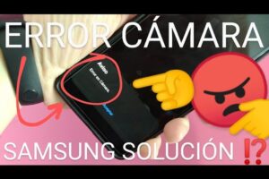 Solución al problema de cámara que no abre en Android