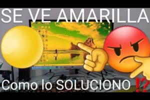Solución al problema de pantalla amarilla en Windows