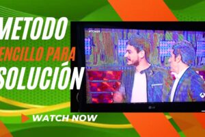 Solución al problema de pantalla con colores alterados