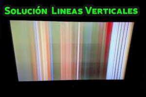 Solución al problema de pantalla con líneas verticales