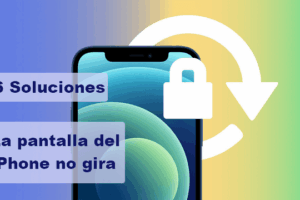 Solución al problema de pantalla que no gira automáticamente