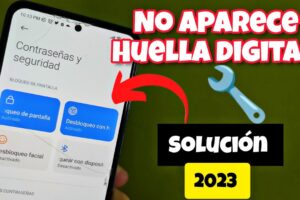 Solución al problema de sensor de huellas que no funciona
